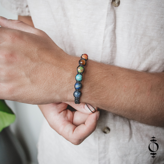 7 Chakra Shamballa Armband