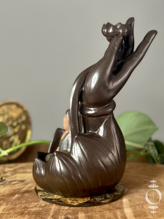 Bambus - Räucherstäbchenhalter Wasserfall - Räucherstäbchen brenner