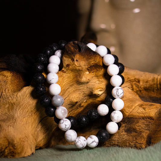 Lava- Und Natursteinen Armbänder