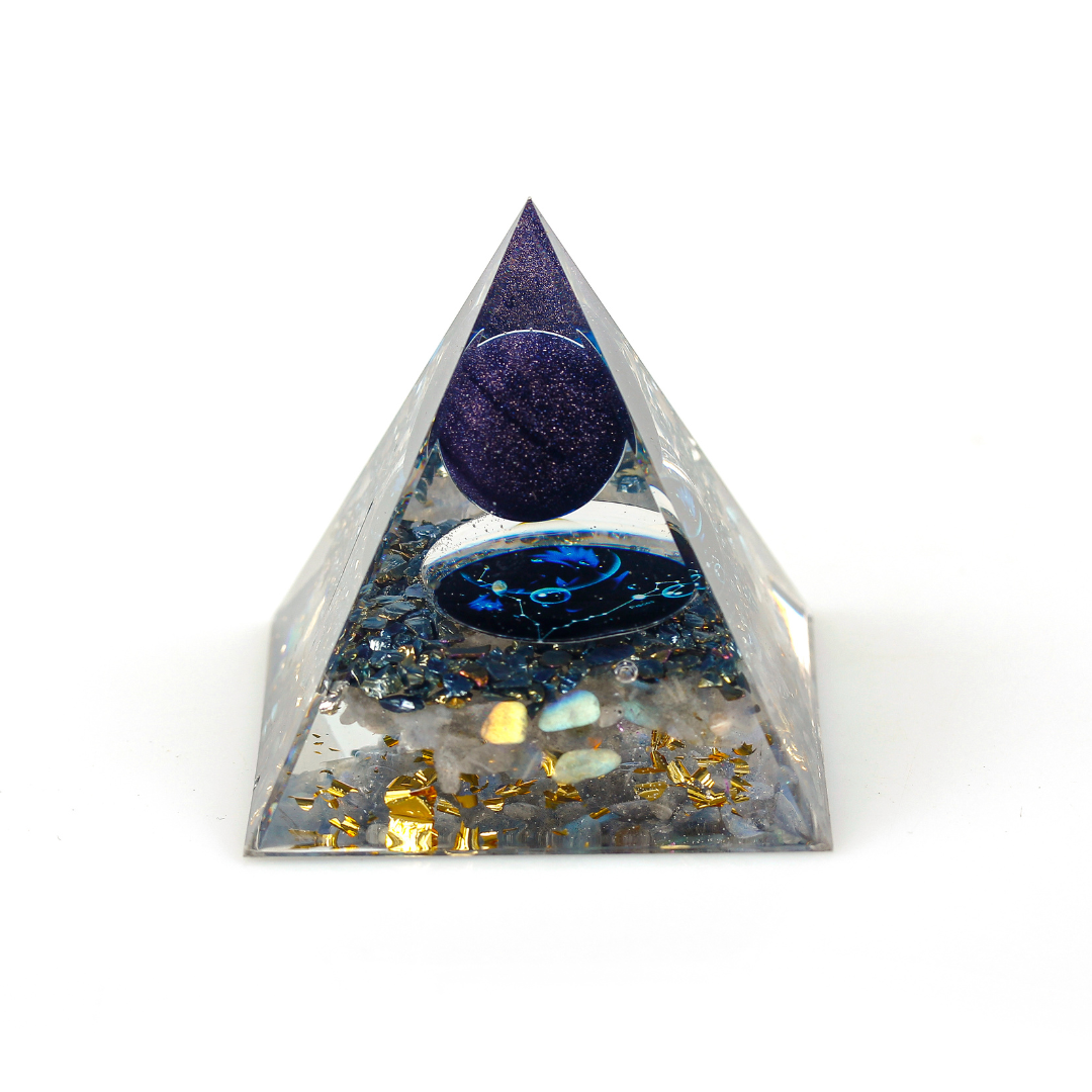 Orgonite - Vissen Sterrenbeeld - Pyramide