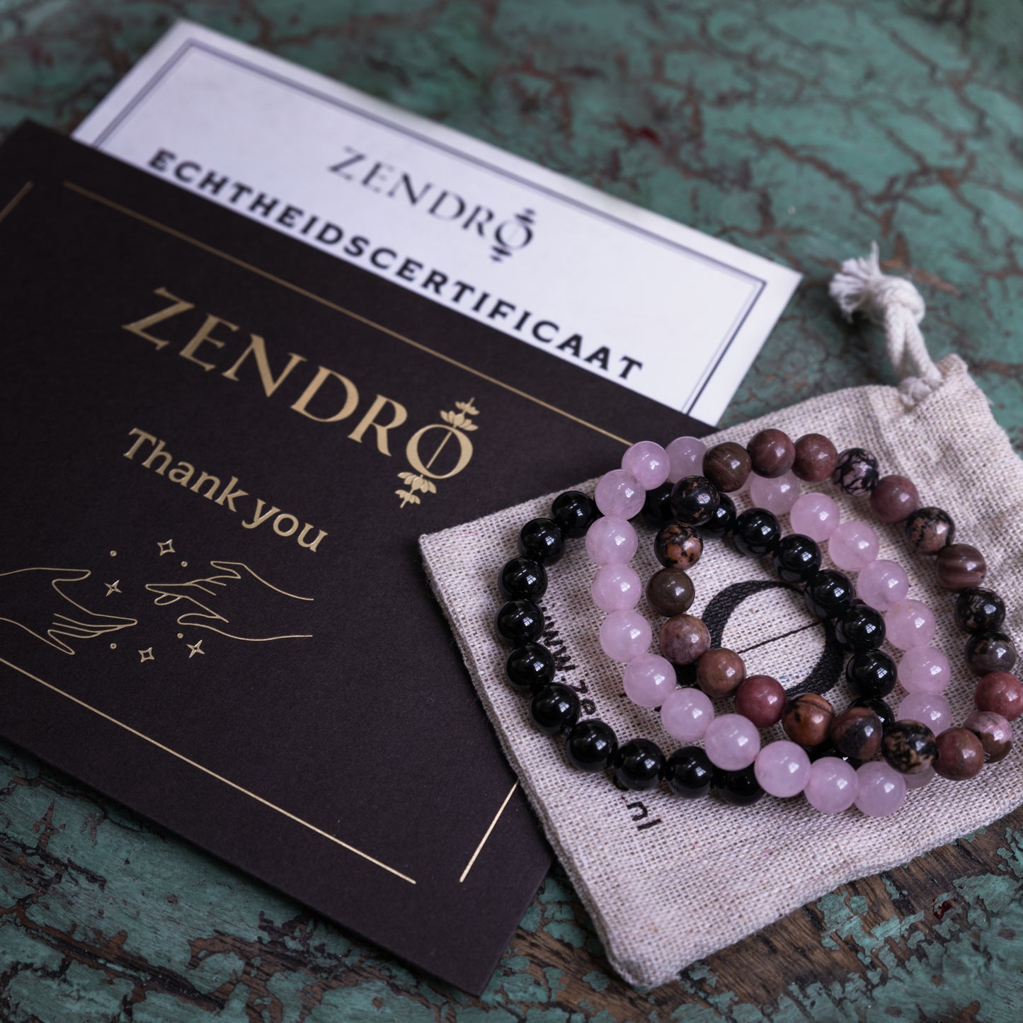 Vertrauen und Liebe Armbänder Set