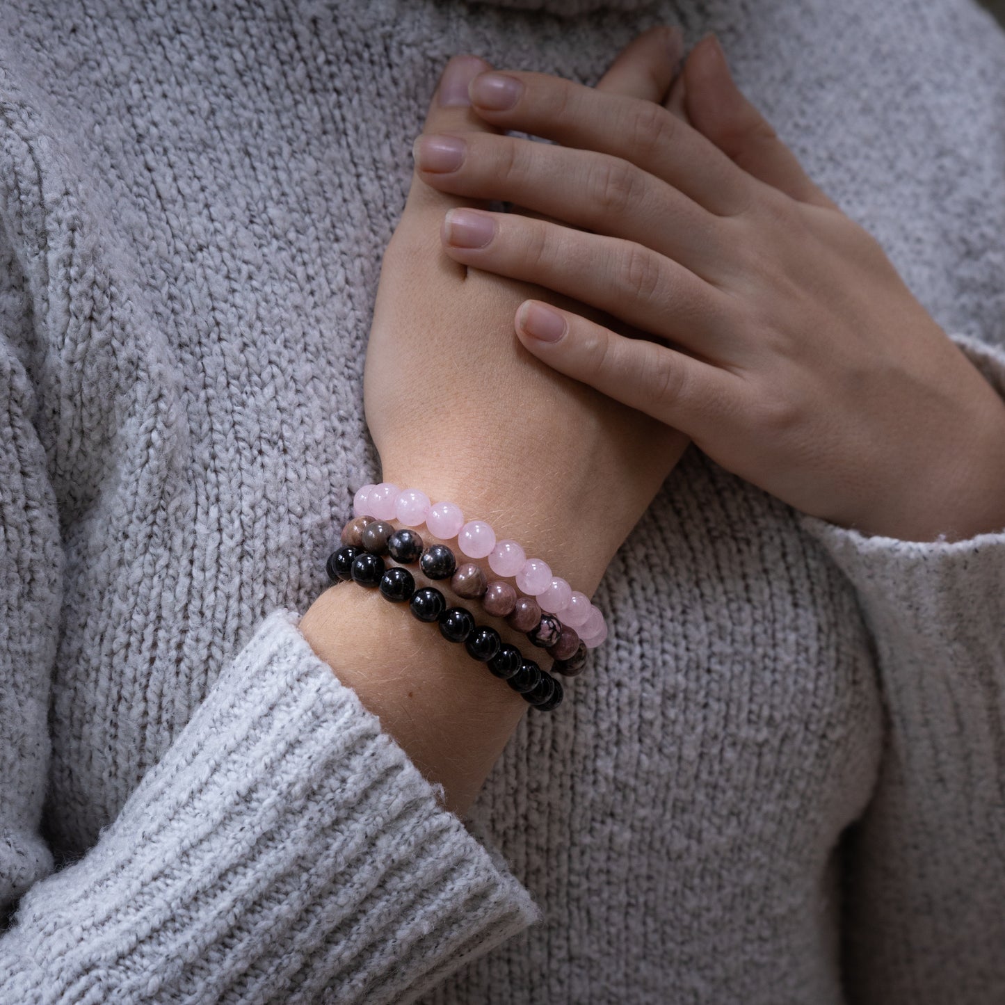 Vertrauen und Liebe Armbänder Set