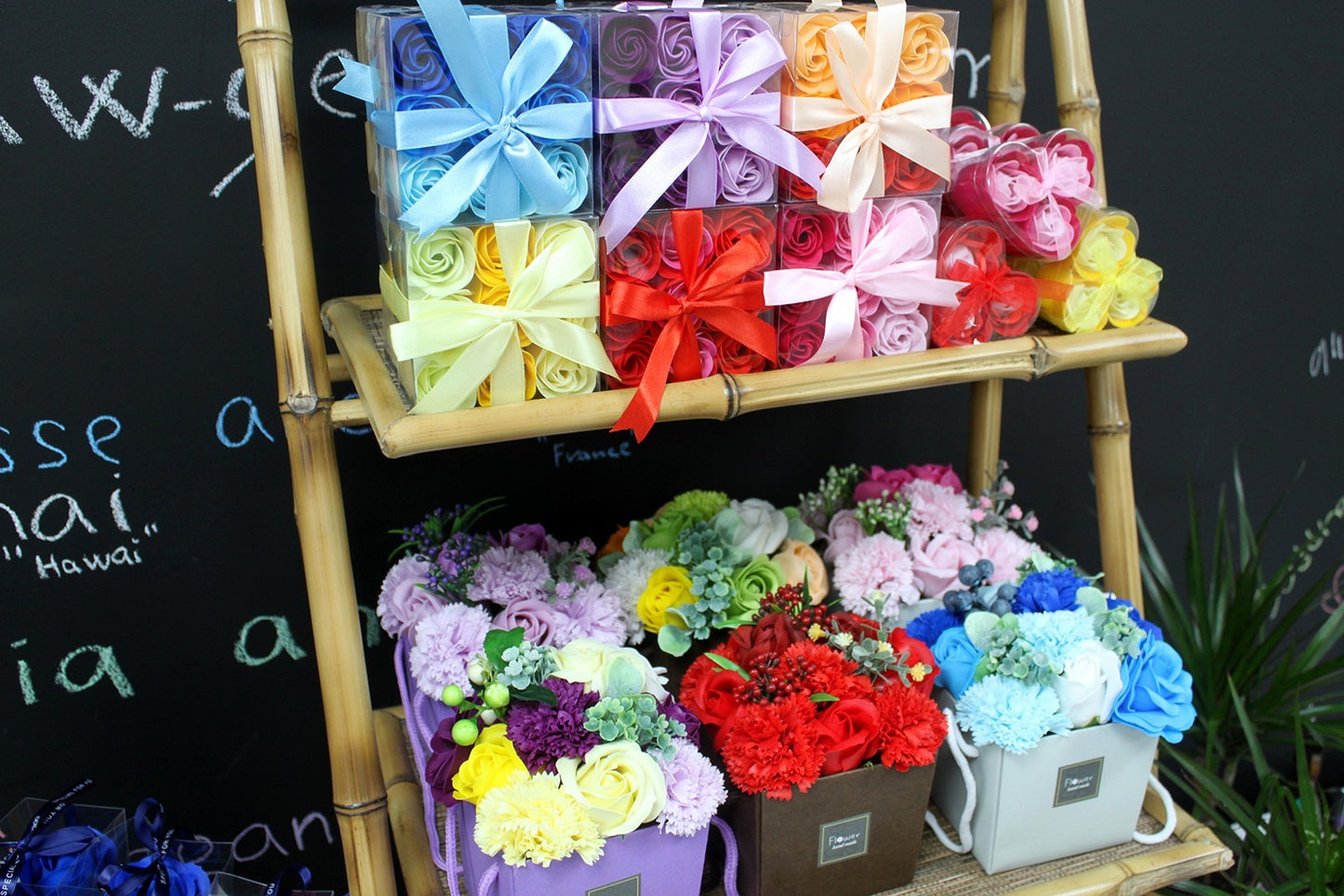 Lavendel Rozen Zeep Box