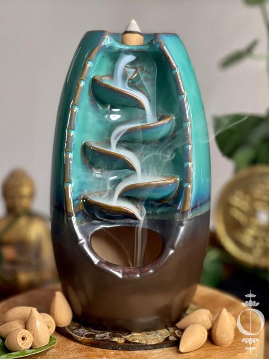 Wasserfall - Räucherstäbchenhalter - Räucherstäbchen brenner