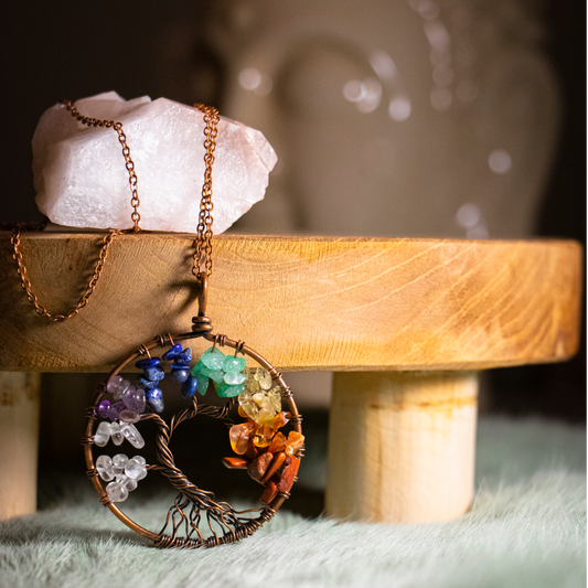 Baum des Lebens Chakra-Halskette