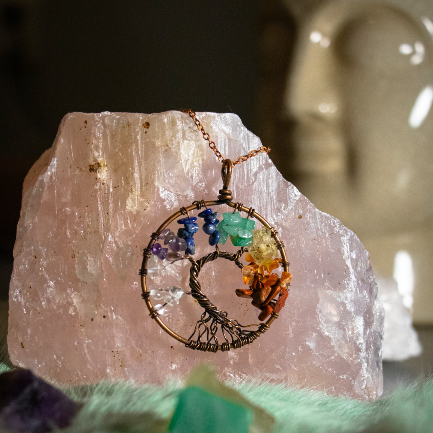 Baum des Lebens Chakra-Halskette