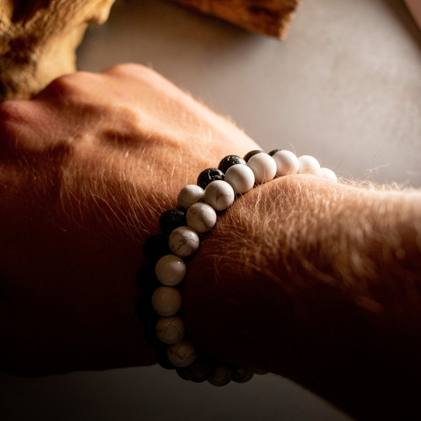 Lava- Und Natursteinen Armbänder