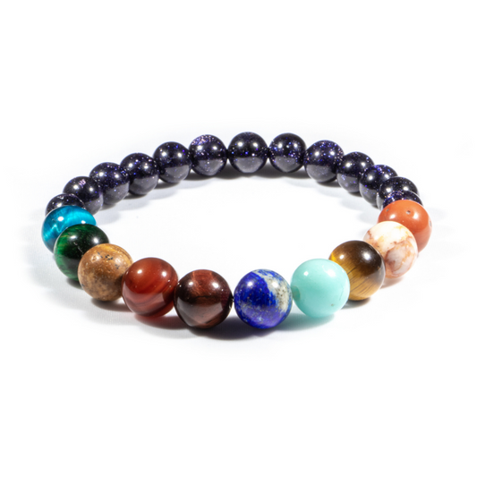 Planeten Chakra Armband